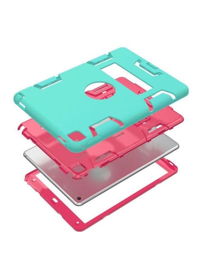 Protective Case Cover With Kickstand For Apple iPad mini 7.9-Inch Aqua/Pink - Image 3